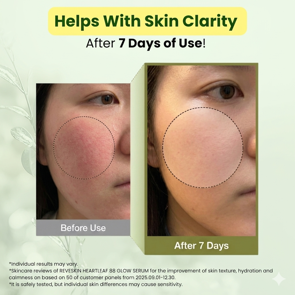 Rêveskin Heartleaf 88 Glow Serum